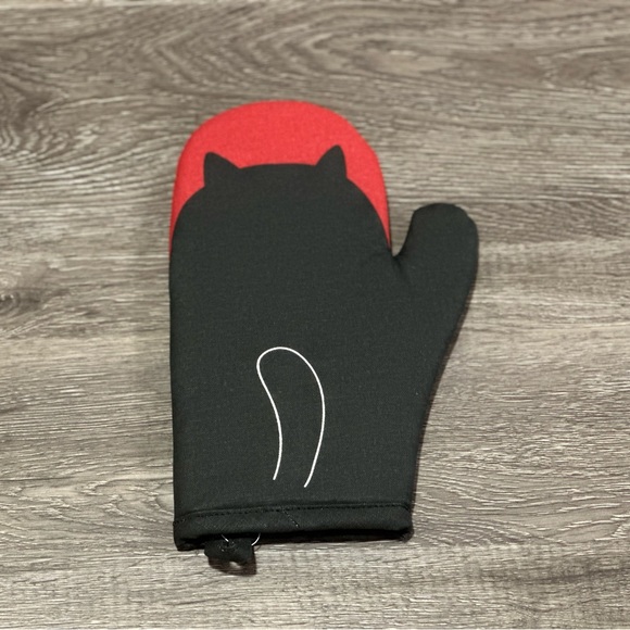 Kitten Cat Baking / Cooking Mitten ❘ Mitt - Black Color (1pc) - Picture 2 of 2